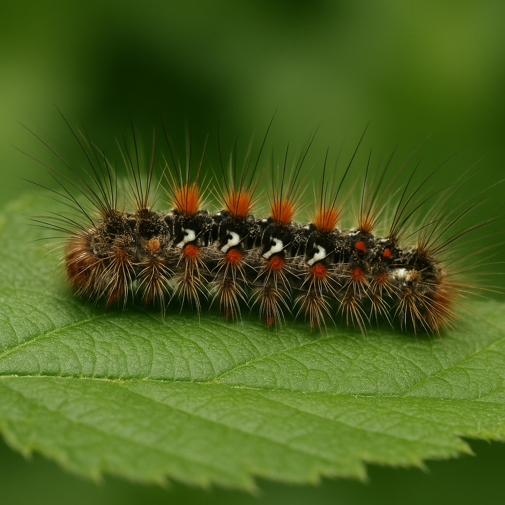 Chenille Cul-brun - Euproctis chrysorrhoea