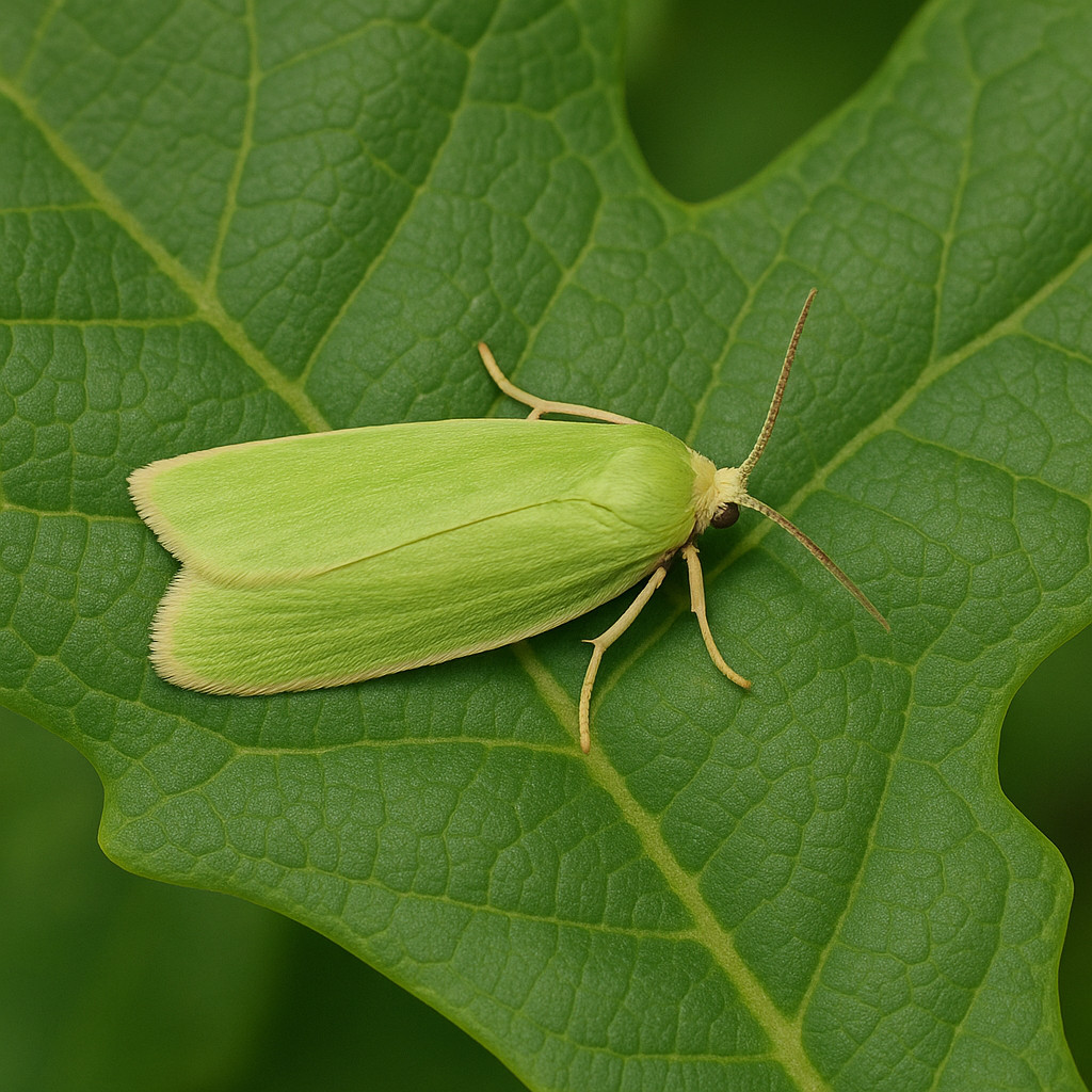 Papillon Tortrix viridana - Tordeuse verte du chêne
